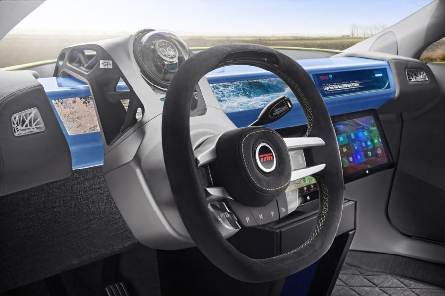 Панель приборов Rinspeed XchangE Concept 2014 года  (фото 54 из 97)